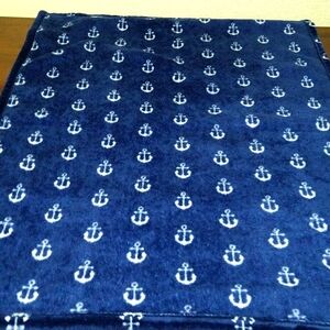 HB Baby Blanket Anchor Print